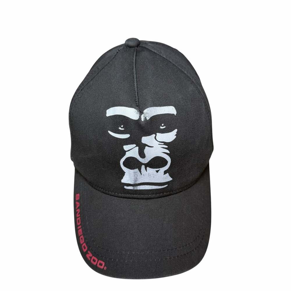 World Famous San Diego Zoo Gorilla Youth Black Snapback Hat